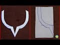 Simple Neck Design Cutting Tutorial In Hindi Ll Kurti Neck Design