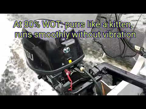 Tohatsu 9.8 Over-Revving with New High Thrust Prop