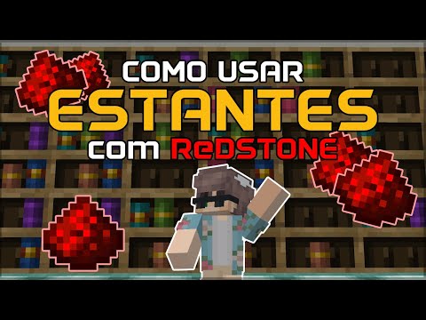 How to use the new REDSTONE SHELVES in Minecraft 1.20?