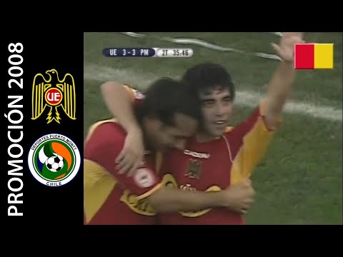 Unión Española 3-3 Deportes Puerto Montt - 2008 Second Leg Promotion - Summary