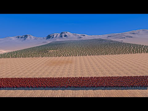 2000 SPARTANS vs 10.000 CRAWLERZZ - Ultimate Epic Battle Simulator UEBS