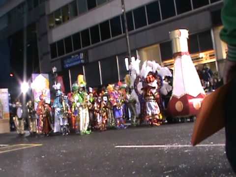 2012 Mummers Parade Pennsport String Band Judges stand