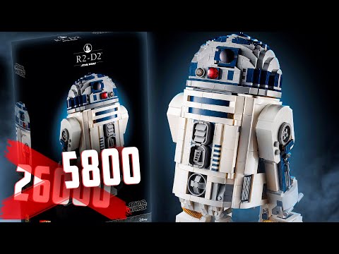 Конструктор LION KING «R2-D2» 99914 (Star Wars 75308) / 2411 деталей