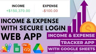 How to Build an Income and Expense Tracker Web App Using Apps Script | R41