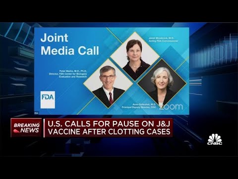 FDA on J&J clotting cases: These events appear to be extremely rare