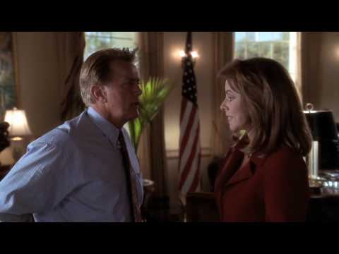 Jed and Abbey Bartlet: "Do these curtains close?" aka "We can have sex now" // The West Wing S2E5