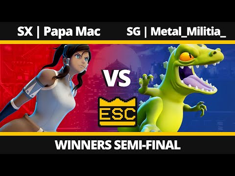 NASB at ESC 42 - Winners Semi-Final - SX | Papa Mac (Korra) Vs. SG | Metal_Militia_ (Reptar)