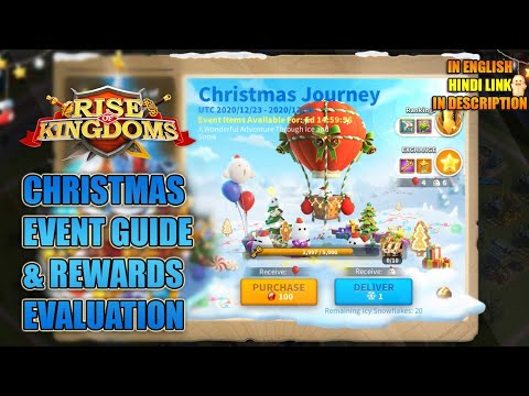 Christmas Event Full Guide and Rewards | Rise of Kingdoms (English)