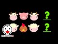 Learn Patterns Farm Animals Simple Learning Video For Toddlers Children Kids