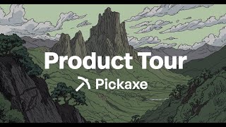 Pickaxe 製品ツアー - (Pickaxe ですべてを行う方法)