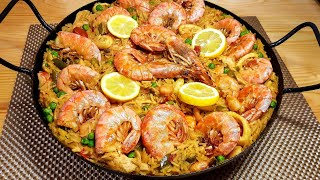 Download lagu البايلا الطبق الإسباني الشهير بفواكه البحر من أروع و ألذ الاطباق La paella mp3