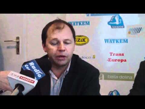 Konferencja Stal Rzeszów - MKS Świt 26/03/11 www.mksswit.pl