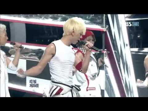 Z:EA - Level Up (제국의 아이들 - 이별 드립) @ SBS Inkigayo 인기가요 100711