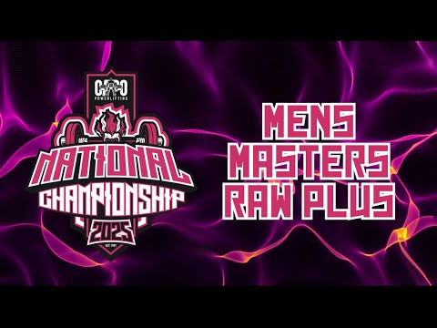 2025 CAPO National Championships - Men's Masters Raw Plus