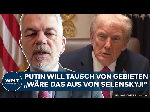UKRAINE-KRIEG: Knallharte Analyse! Putin will Tausch von Gebieten! Das wäre die Konsequenz