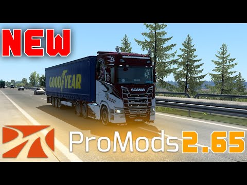 NEUIGKEITEN in ProMODS 2.65 für ETS2 1.47 | Changelog Vorlesen und gucken