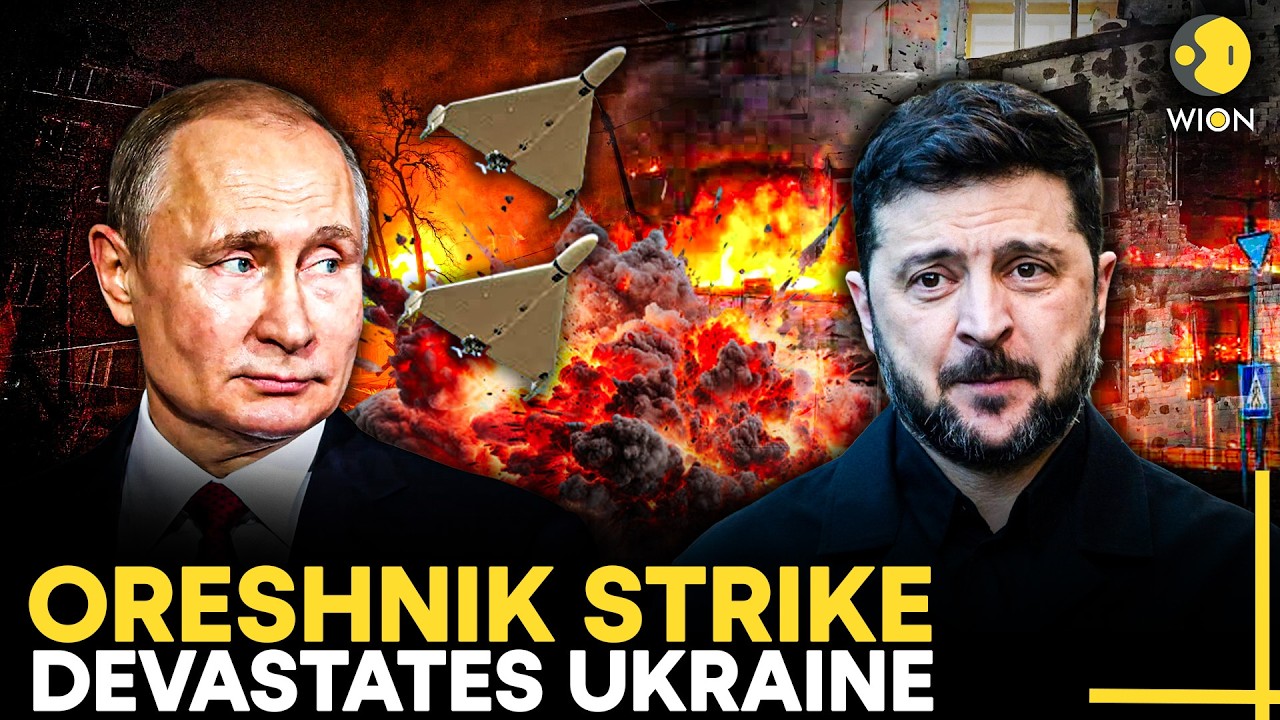 Russia Strikes Ukraine LIVE: Deadly Russian Strikes Hit Kyiv, Buildings Engulfed in Fire | WION Live