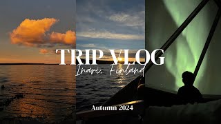 【trip vlog】 秋のオーロラ旅行 | 北極圏イナリで過ごす5泊6日 | フィンランド | Wilderness Hotel Inari | 夫婦旅