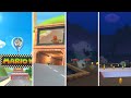 Mario Kart Tour N64 Luigi Raceway SNES Ghost Valley 2 Gameplay All Variants