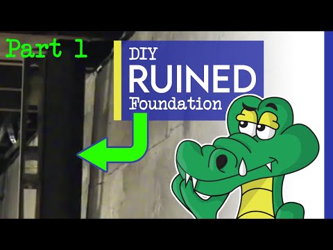 🐊 Ineffective Homemade Solutions (DON'T do this!) - Foundation Repair