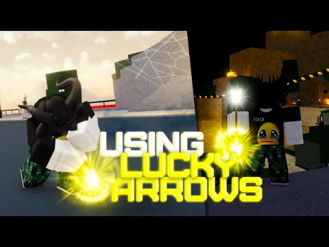 [YBA] USING LUCKY ARROWS DURING THE HALLOWEEN EVENT