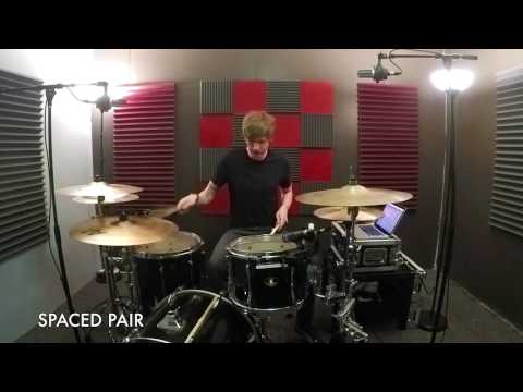 Recording Drums: Stereo Overhead Techniques