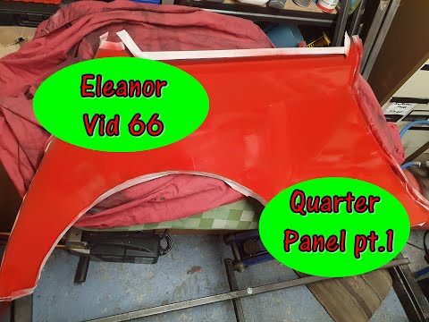 Classic Mini Restoration: Eleanor Video 66 Rear Quarter Panel Replacement Part 1