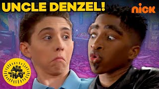 Uncle Denzel Washington Is The Party Police! | All That