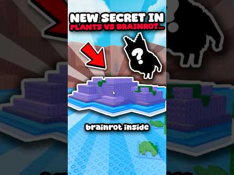 NEW SECRET EASTER EGG in PLANTS VS BRAINROT