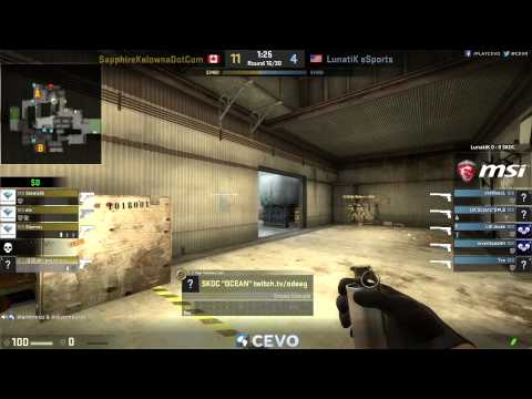 LunatiK vs SKDC Game 1 (CEVO-P CS:GO Season 7) - Gecks & Dust