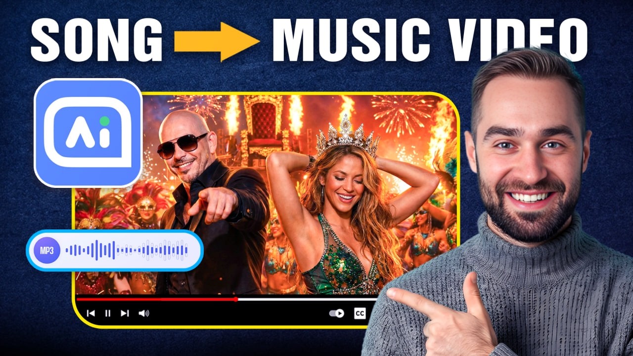 Song and music video created with ChatArt
