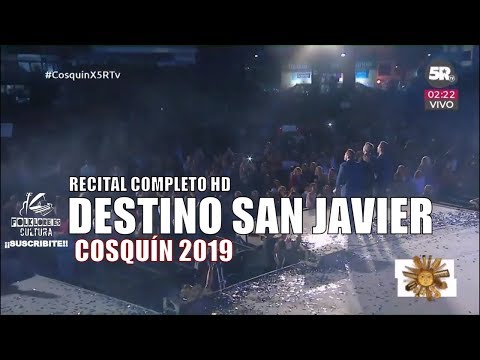 DESTINO SAN JAVIER | Recital Completo HD | Cosquín 2019