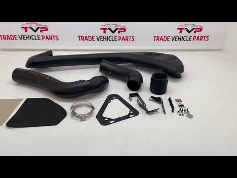 For Ford Ranger T6 10/2011-2015 Raised Air Intake Off Road Induction Snorkel Kit Black video
