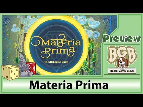 Preview MATERIA PRIMA by BoardGameBrawl