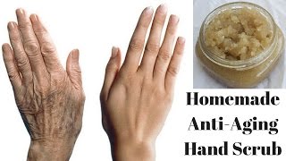 Stop Your Hands From Revealing Your Age | Homemade Anti-Aging Hand Scrub