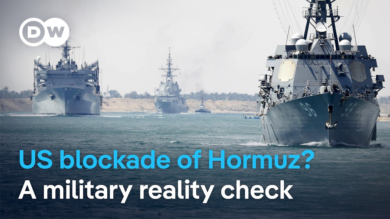 Trump vows Hormuz blockade — can the US Navy actually enforce it? | DW News