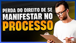 🚨O QUE É PRECLUSÃO? ENTENDA DE FORMA SIMPLES SUAS ESPÉCIES #cpc #processocivil