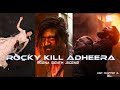 Rocky Vs Adheera Full Fight Scene KGF Chapter 2 Sad Scene Rocky Killed Adheera