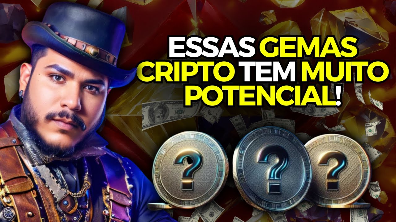 3 Criptomoedas GEMAS Que Podem Fazer 10x!