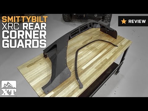 Jeep Wrangler Smittybilt XRC Rear Corner Guards - Black Textured (2007-2017 JK) Review