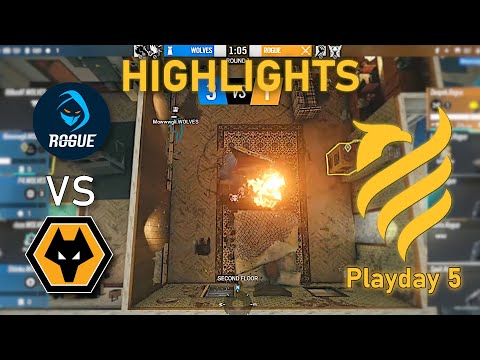 Rogue vs Wolves - HIGHLIGHTS - Playday 5 - EUL 2022 Stage 2 - R6 Esport