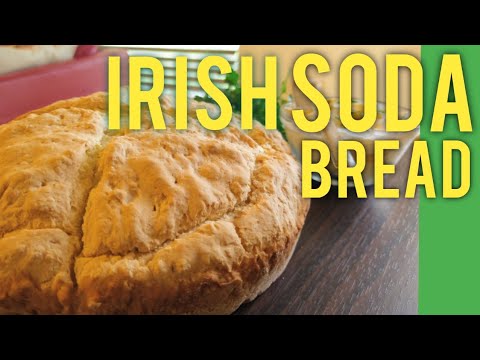 Traditional Irish Soda Bread Recipe | 4 Ingredient Irish Soda Bread | Quick Bread Recipe