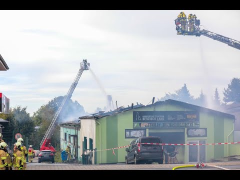 [WERMELSKIRCHEN] Großbrand zerstört Hundesportverein