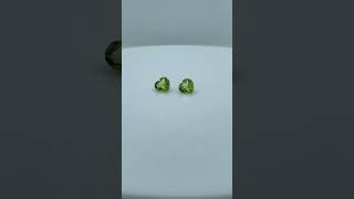 Peridoto Coração 8mm - Vídeo