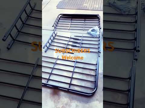 Assembly and Installation of a Budget Friendly Heavy Duty Overland Cargo Roof Rack Share/Subscribe