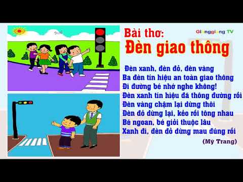 Bài thơ: Đèn giao thông