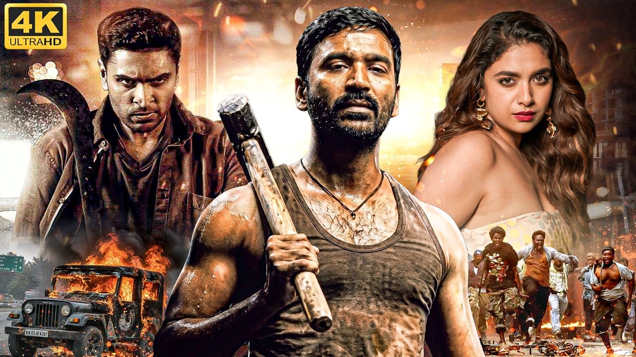 Dhanush & Vikram Prabhu's South Superhit Hindi Dubbed Full Action Romantic Movies | Keerthy Suresh