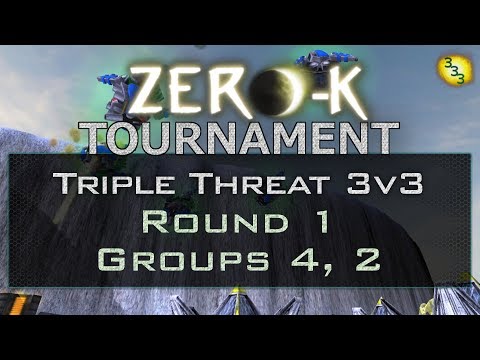 2019/01/26 3v3 Triple Threat Tournament - Swiss Round 1 - Zero-K