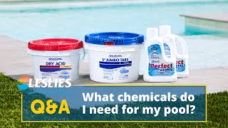 Q&A: What Chemicals Do I Need for My Pool | Leslie's