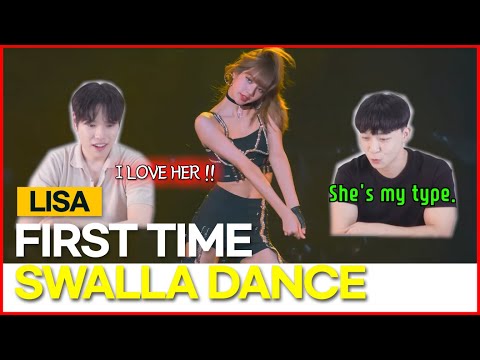 I showed LISA SWALLA DANCE to my friend - [Korean Reaction] 🚫🔥